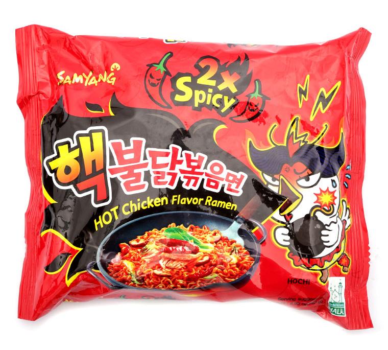 Mì gà siêu cay 2x Spicy SAMYANG Hàn Quốc (140g)