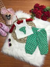 Bộ alibaba chất cotton đẹp cho bé gái