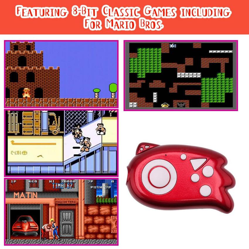 Máy chơi game Nintendo Mini Super 8-Bit Classic, với 89 trò chơi (Màu ngẫu nhiên)