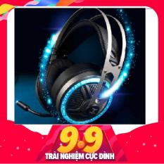Tai nghe chụp tai GOLDTECH LD2 chuyên gaming hổ trợ mic jack 3.5 cho máy tính và điện thoại