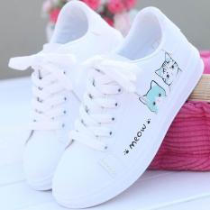 Giầy thể thao nữ họa tiết mèo xinh xắn RTU06