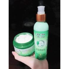 Combo: Bộ Sản Phẩm Chăm Sóc Da Trắng Hoàn Hảo, 1 Chai Kích Trắng trà xanh No.1 + 1 Kem dưỡng da Body Cream No.1