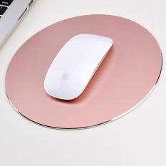 MIẾNG LÓT CHUỘT KIM LOẠI SANG TRỌNG ĐẲNG CẤP (Hồng ánh kim)