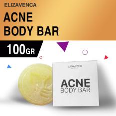 Soap xà phòng trị mụn lưng Elizavenca Acne Body Bar – Xà bông chuyên trị mụn lưng, ngực, tay chân, viêm chân lông