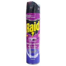 Xịt muỗi Raid hương Lavender chai 600ml