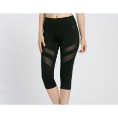 Quần lửng tập gym pha lưới