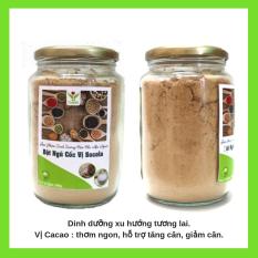 Bột ngũ cốc 5 loại đậu nguyên chất vị Socola ( 5 loại đậu + bột cacao) Tăng Cân dành cho người tập gym TAMIN 300gram