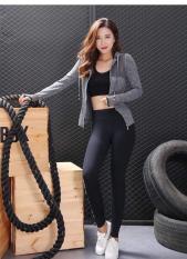 Áo khoác thể thao nữ Box – Hàng XK (đồ tập quần áo gym,mẫu dài, thể dục,thể hình, áo ngoài, Yoga, Aerobic,Zumba Fitness)