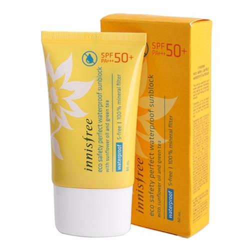 Kem Chống Nắng Innisfree Eco Safety Perfect Sunblock Spf50+ Hàn Quốc 50ml