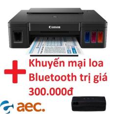 Máy in Canon G1010 Model mới 2018 đi kèm 4 chai mực Hàn Quốc + khuyến mại loa Bluetooth trị giá 300.000đ