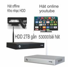 Đầu karaoke wifi Online & Offline Acnos KM6 – Sẵn ổ Cứng Có Nhạc 2TB