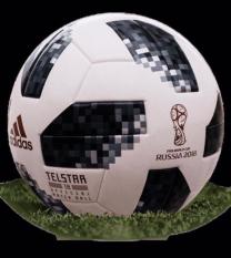 Quả bóng đá World Cup 2018 TELSTAR số 5 (Màu Trắng Đen,Đỏ)- Tặng kim bơm bóng