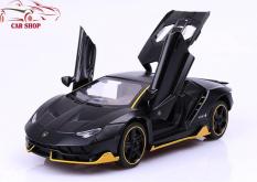 Mô hình oto siêu xe 1/32 Lamborgini-Miniauto 770-4 Đen
