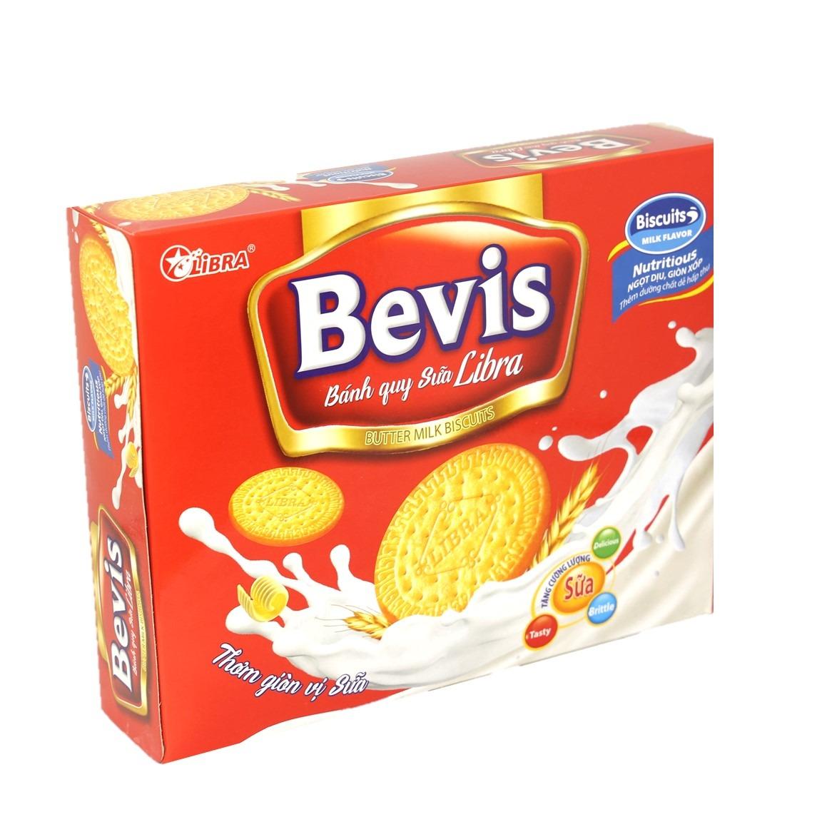 Bánh quy sữa Bevis Biscuits 280g