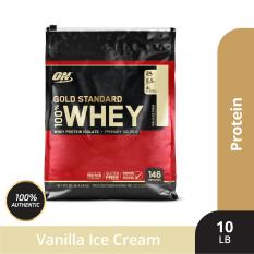 Thực phẩm bổ sung Optimum NutritionGold Standard 100% Whey Vanilla Ice Cream10 lbs