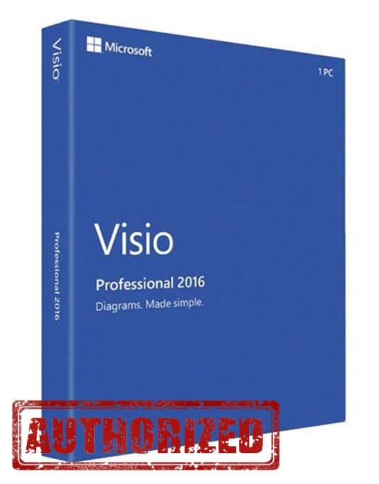 Phần mềm MS Visio 2016 Pro chính hãng