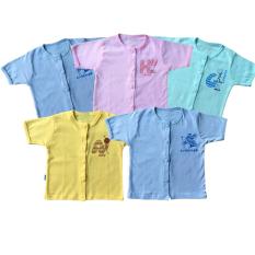 Combo 5 Áo Tay Ngắn Màu (4 Màu) Thái Hà Thịnh (100% Cotton)