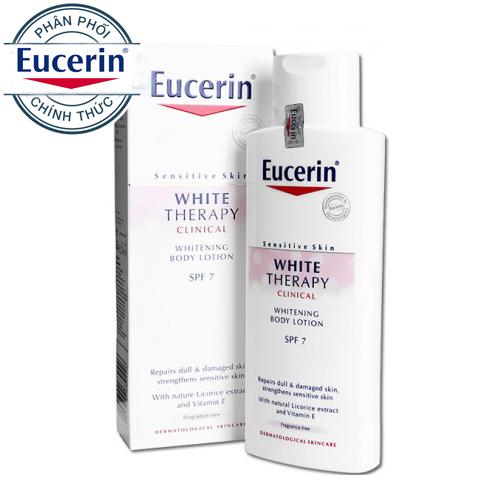 Sữa dưỡng thể làm sáng da Eucerin White Therapy Body Lotion SPF 7 Sữa dưỡng thể làm sáng da Eucerin...