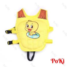 Phao bơi trẻ em, áo phao bơi DUCK (Bé từ 2 – 10 tuổi), chất liệu tiêu chuẩn EU cao cấp – POKI