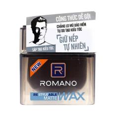 Sáp tạo kiểu tóc Romano Matte 68g