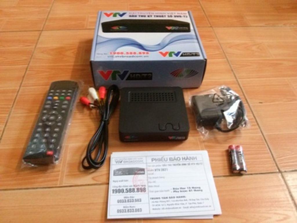Đầu thu truyền hình số mặt đất dvb t2 VTV HD/T2 - 3812 , VTV 3821
