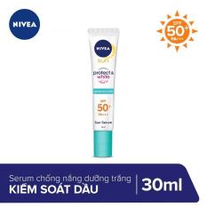 Serum Chống Nắng Dưỡng Trắng Và kiểm soát nhờn Nivea SPF50 PA+++ 30ml _ 86060