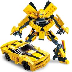 Đồ chơi lắp ráp trẻ em – Robot biến hình 2 trong 1 – Xe oto – NO-8711 LEGO STYLE