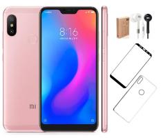 Xiaomi Redmi 6 Pro 32GB Ram 3GB + Cường lực 5D Full màn + Ốp lưng + Tai nghe – Hàng nhập khẩu