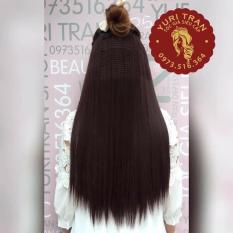 Tóc giả kẹp thẳng đen
