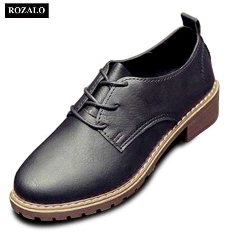 Giày nữ Oxford Rozalo RWG7118
