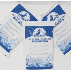 Combo 10 túi đá khô gel Maxx Cold 500g giữ lạnh thực phẩm, bảo quản sữa mẹ