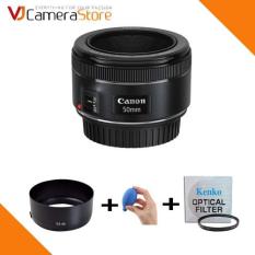 Ống kính Canon 50mm F1.8 STM (Đen) – Hàng nhập khẩu + Tặng 1 lens Hood ES-68, 1 Filter 49mm và 1 bóng thổi bụi