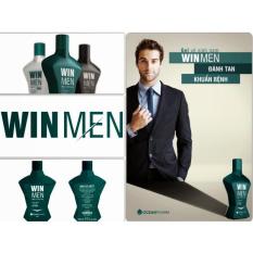 Gel vệ sinh nam Winmen 110ml – Dung dịch vệ sinh vùng kín nam giới, kháng khuẩn, giữ ẩm, hương bạc hà mát lạnh
