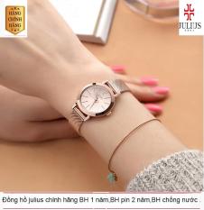 ĐỒNG HỒ NỮ JULIUS JA-732D JU970 HÀN QUỐC DÂY THÉP (VÀNG) – Đồng hồ nữ cao cấp MJU970 – Đồng hồ nữ giá rẻ PJ70LPU – Đồng hồ nữ dây kim loại
