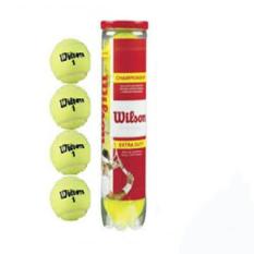 Combo 5 Lon Bóng Tennis Wilson Đỏ 4