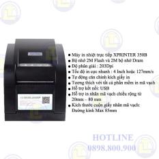 Máy in nhãn XPrinter XP-350B( không dùng mực)