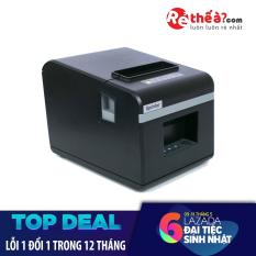 Máy in hóa đơn XPRINTER N160II KHỔ GIẤY 80mm (CỔNG KẾT NỐI LAN) Hàng Nhập Khẩu + Tặng kèm 5 cuộn giấy in nhiệt khổ 80mm