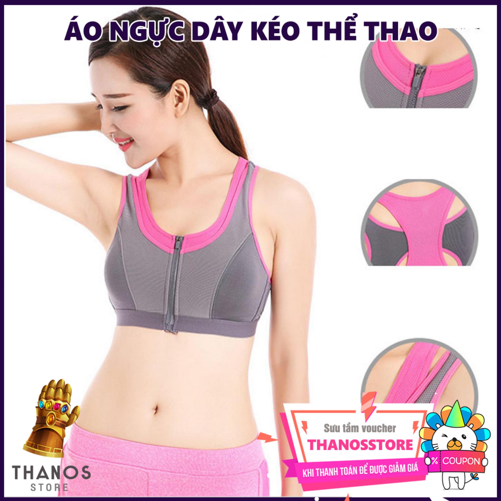Áo ngực dây kéo thể thao - Thanos Store