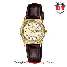 CASIO – LTP-V006GL-9BUDF – Nữ – Pin ( Quartz) – Dây Da
