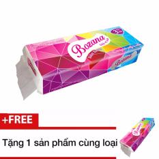 Mua 1 giấy vệ sinh Bozana 3 lớp x 10 cuộn có lõi tặng 1 sản phẩm cùng loại
