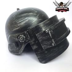 Custom skin kim loại Mũ 3 PUBG cosplay