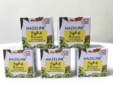 combo 5 hộp kem nén hazeline ngừa mụn dưỡng trắng 3g/hộp + Tặng 1 túi đựng mỹ phẩm