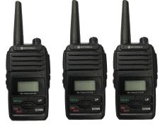 Bộ 3 bộ đàm Motorola GP6660+Tặng Nón lưỡi trai SoYoung MU BBP1 Đen (Áp dụng trên 1 Đơn hàng/KH)-BN2