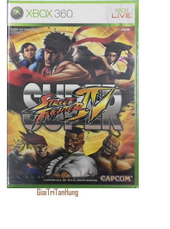 Game Xbox 360 Super Street Fighter IV (NTSCJ)