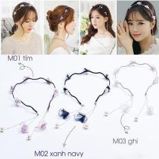 Cài Tóc Khuyên Tai Điệu Đà Nữ Tính CỰC HOT CỰC XINH Korean Handmade
