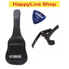 Bao da Guitar Yamaha 3 lớp + Capo thép chống gỉ + Phím gảy – HappyLive Shop