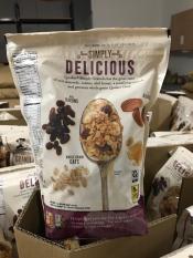 Ngũ cốc Granola Quaker 1kg – Mỹ – 3 vị (Hạnh nhân – Nho khô – Mật ong)