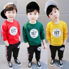BỘ BÉ DÀI TAY DÂY VAI SỐ 1 – Độ bộ thu đông tay dài cho bé trai – New style của mùa thu đông năm nay