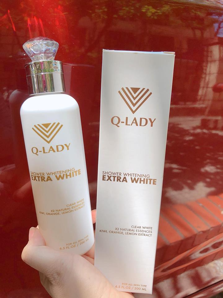 SỮA TẮM TRUYỀN TRẮNG Q-LADY Extra White Shower