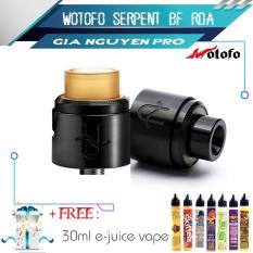 Wotofo SERPENT BF RDA Tank 510 (22mm) – Hàng Authentic